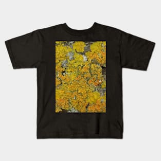 Yellow Lichen Kids T-Shirt